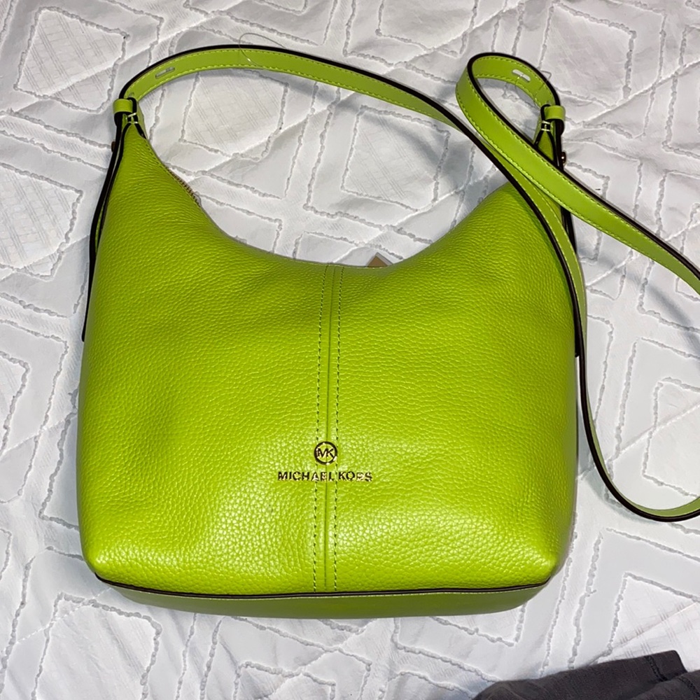 Michael kors md messenger leather bag
